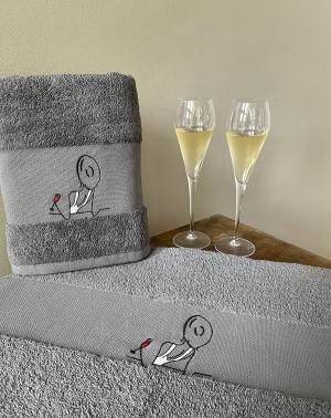 Serviette de bain - Femme...