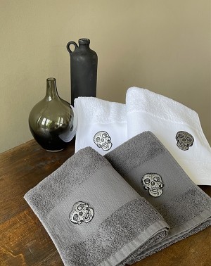 Serviette de bain - Tête de...